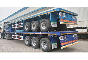 3 Axle Fence Cargo Trailer will be sent to Tanzania