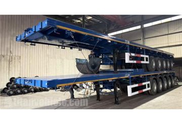 5 Axle Flatbed Semi Trailer will be sent to Aruba