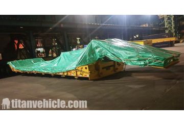 3 Axle Detachable Gooseneck Lowboy Trailer will be Shipped to Nigeria