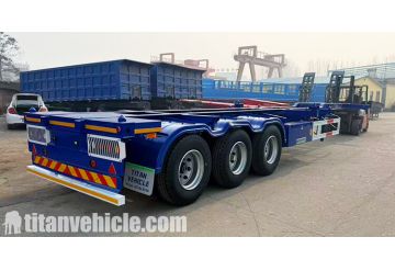 40 Ft Container Chassis Trailer will be Exported to Jamaica