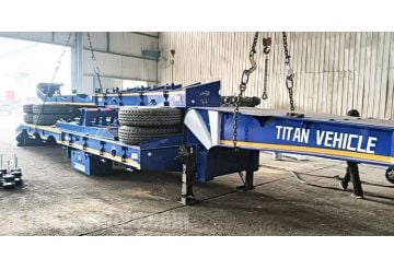40Ft Low Bed Trailer will be Sent to Senegal