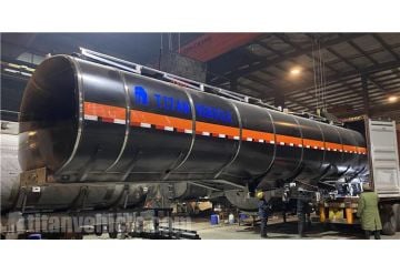 Tri Axle Asphalt Tanker Trailers will be sent to Nigeria