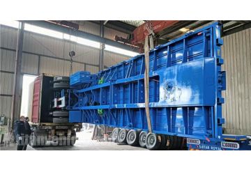 Tri Axle 12.5m Flatbed Semi Trailer will be sent to Namibia