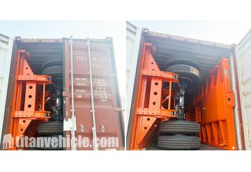 Extendable Flatbed Trailer will be Shipped to Nigeria