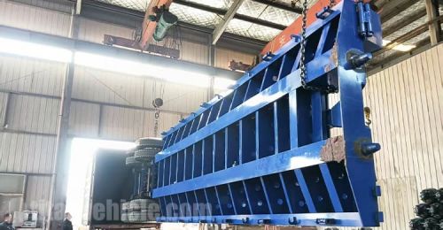 60 Ton Lowboy Gooseneck Trailer will be Shipped to Nigeria