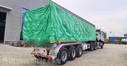 3 Axle New Tipper Trailer will be sent to Sierra Leone