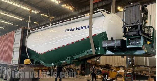 Bulk Cement Tankers Trailers will be sent to UAE