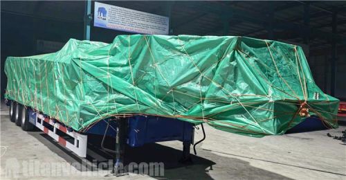 Tri Axle 80 Ton Low Bed Truck will be sent to Congo