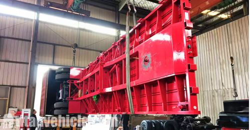 Superlink Flat Deck Trailer will be Sent to Nigeria