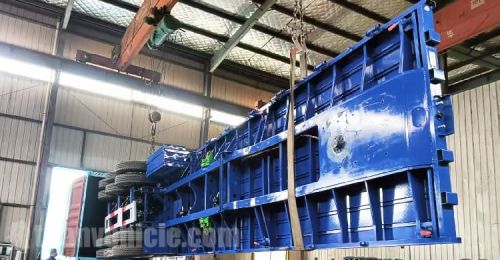 40 Ft Flat Bed Trailer will Sent to Uganda