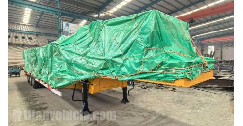 40Ft Low Bed Trailer will be Sent to Sierra Leone