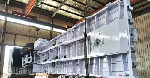 Tri Axle Flat Deck Trailer will Shipped to Peru