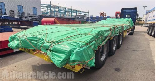 80 Ton Low Bed Truck will be sent to Tanzania