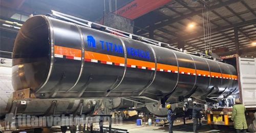 New Asphalt Tank Trailers will be Shipped to Nigeria