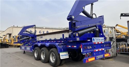 Ready Stock 37-40 Ton Side Loader Trailer FOB Price 67500 USD