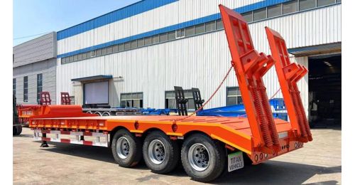 Discount Prices! 3 Axle 60 Ton Lowbed Trailer FOB 13900 USD