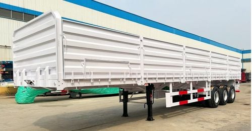 Ready-to-Ship Tri Axle Dropside Trailer FOB Price: 9500 USD