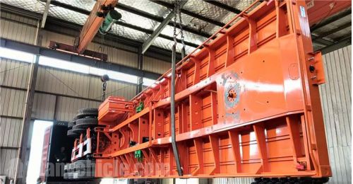3 Axle Flatbed Trailer will be sent to Jamaica