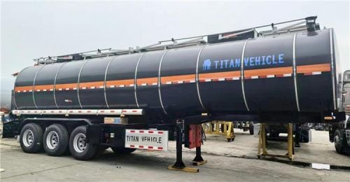 3 Axle 40m³ Asphalt Tanker Trailer FOB Price: 17500 USD