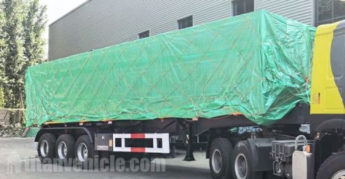 Tri Axle Tractor Tipper Trailer will be Shipped to Congo