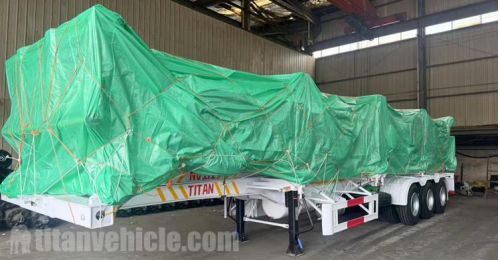 40 Ft Tri Axle Skeletal Trailer will be sent to Guam