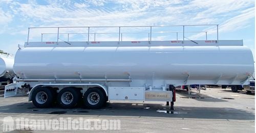 45000 Liters 5 Compartments Fuel Tanker Trailer will be Sent to Ghana