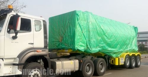 35 CBM Dry Bulk Tanker Trailers wil be Sent to Guyana 