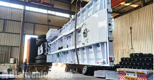 Tri Axle Side Wall Semi Trailer will be Sent to Zambia