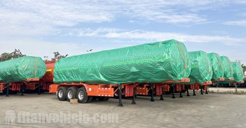 25 Units of Tri Axle Fuel Tanker Semi Trailers will be sent to Papua New Guinea