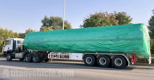 45000 Liters Fuel Tanker Trailer will be sent to Angola