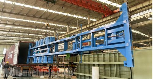 3 Axle 40 Foot Skeleton Trailer will be sent to Kenya by Container