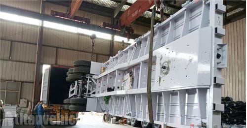 3 Axle Grain Trailer will be sent to Zimbabwe