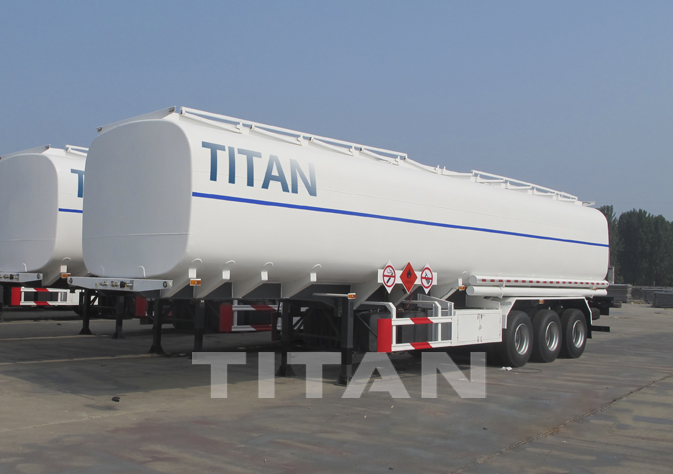 55000 liters fuel oil tanker trailer