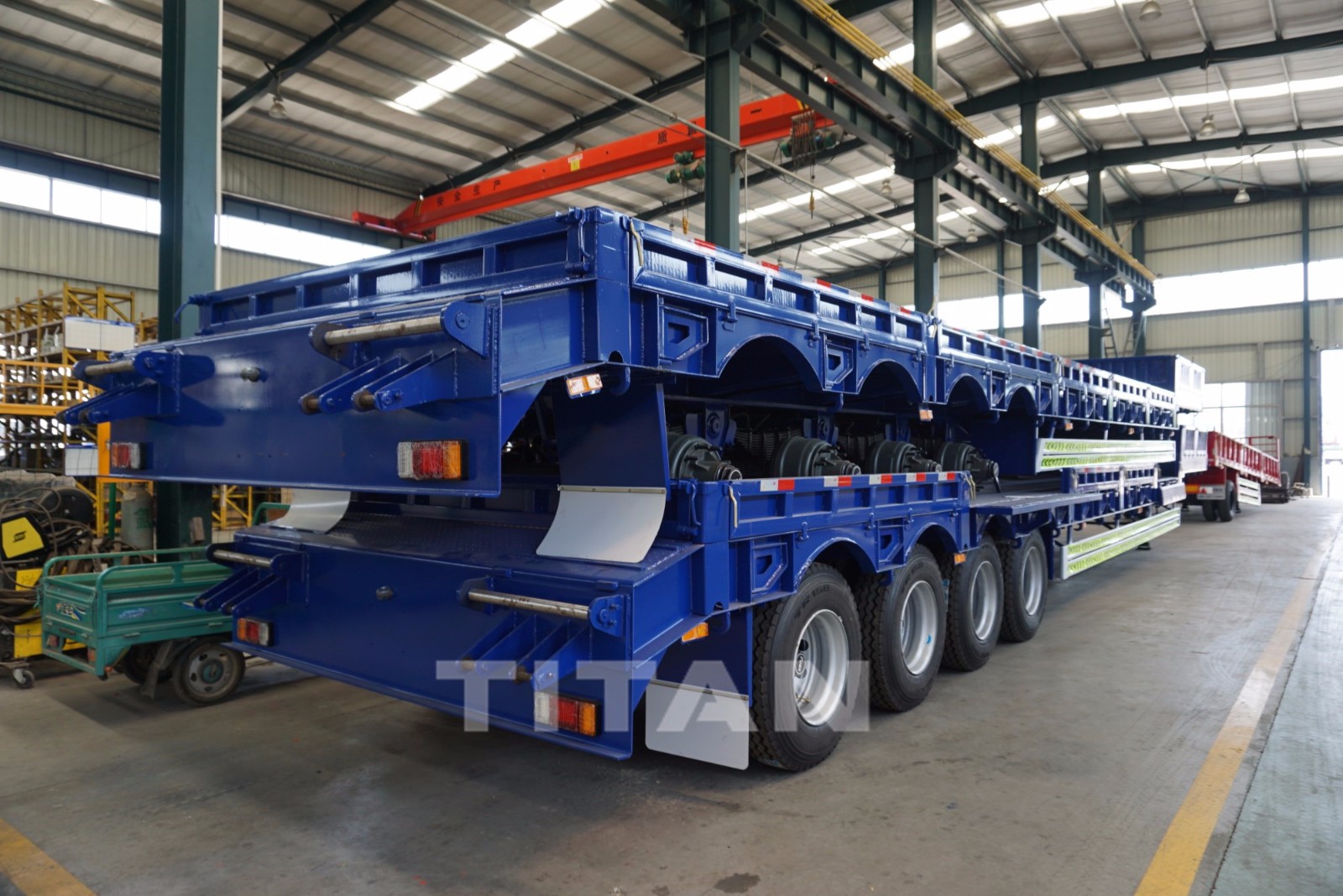 heavy duty semi low bed trailer for sale