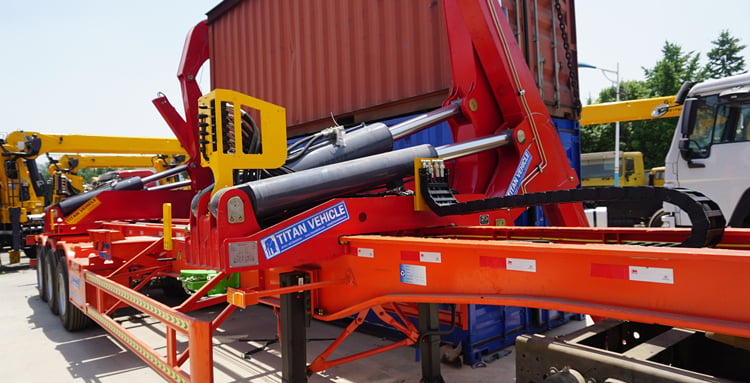 heavy lifting hydraulic cylinder of titan sidelifter