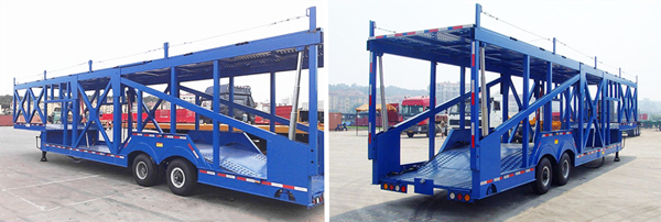 2 axle 8 car hauler trailer for sale