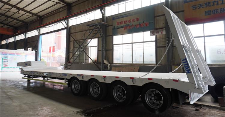 4 Axle Low Loader Trailer for Sale in Kenya 