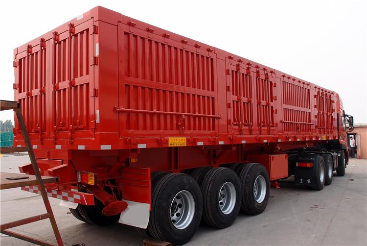 40T 45Ton Side Dump Semi Trailer for Sale in Kenya Mombasa