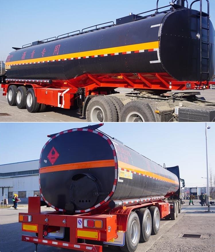 3 Axle Chemical Tanker Trailer for Sale Price