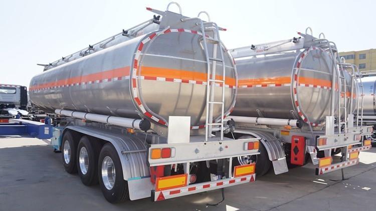 Tri Axle Aluminum Fuel Tanker Trailer Price