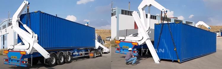 20/40Ft Container Side Loader Trailer for Sale Price