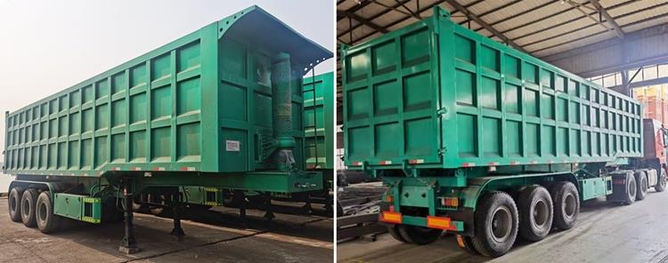 Factory of Tri Axle End Dumper Trailer with Best Price