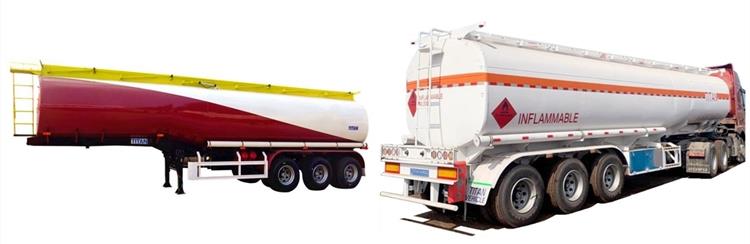 Tri Axle Oil Tanker Trailer for Sale with Capacity 42000 Liters - New and Used