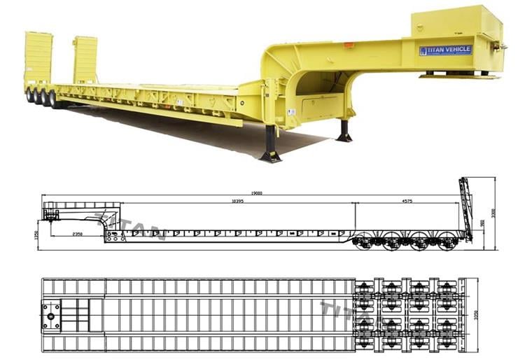 What's the difference between multi types low loader trailer