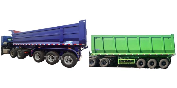 Hydraulic Tipper Trailer Price - What is the difference between Hydraulic Tipper Trailer and Truck Freight