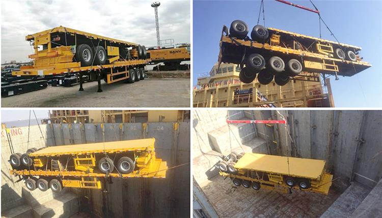 Different Types of Flatbed Semi Trailer | 20/40/45/53 ft Flatbed Trailer Dimensions & Specifications
