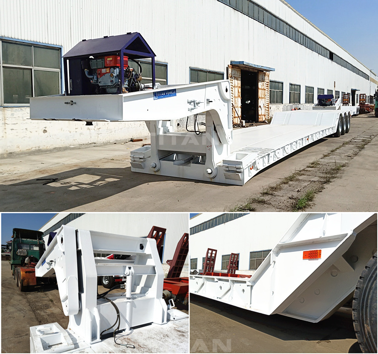 hydraulic gooseneck trailer