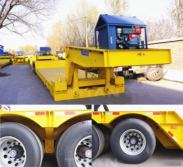 hydraulic detachable gooseneck trailer for sale