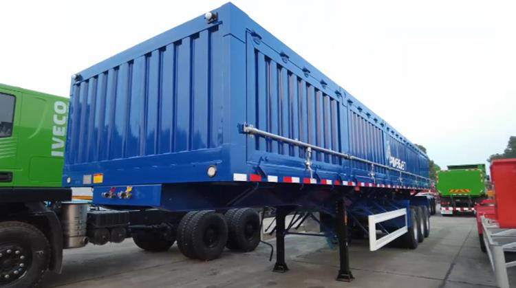 3 Axle 34 Ton Side Tipper Trailer for Sale