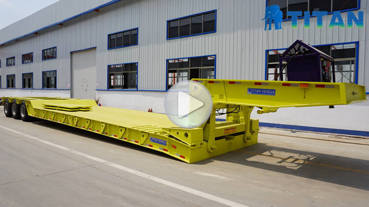  Lowboy Gooseneck Trailer for Sale in Nigeria 